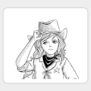 Sheriff Tammy Sketch Sticker